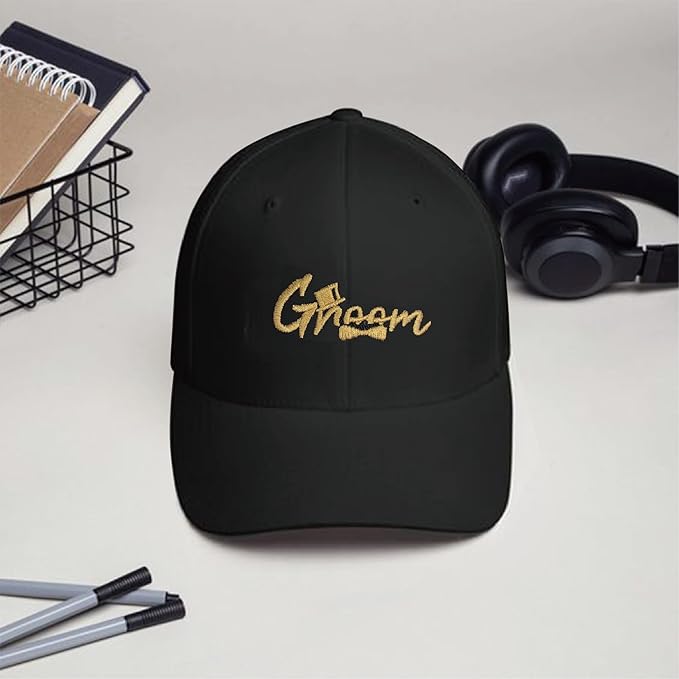 Party Gifts & Beyond Groomsman Baseball Hat 7 Packs Groomsmen Gifts Trucker Hats Team Groom Men's Hat for Bachelor Party