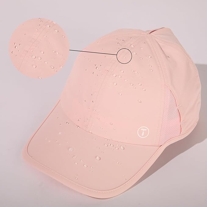 TOP-EX Cooling UV 50 High Ponytail Baseball Cap for Women - Most Women Start with S/M - Breathable for Running Golf Sports