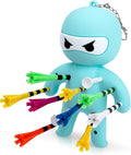 Golf Tee Holder, Ninja Portable Funny Golf Tees Holder Keychain Golf Gift Golf Accessories for Men & Women