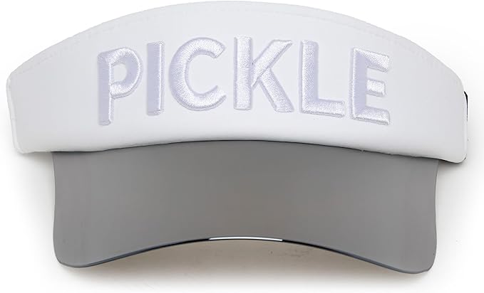 Funky Junque Women's UV 50 Adjustable Sun Visor - Golf Tennis Pickleball - Sports Themes Solid Colors Easter Pastels