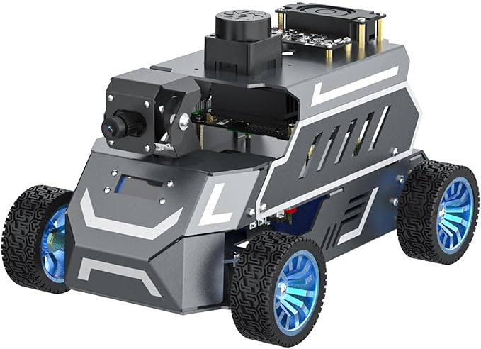 Yahboom Raspberry Pi 5 8GB for AI Robot Car, Supports RVIZ Simulation ROS2 by Yahboom