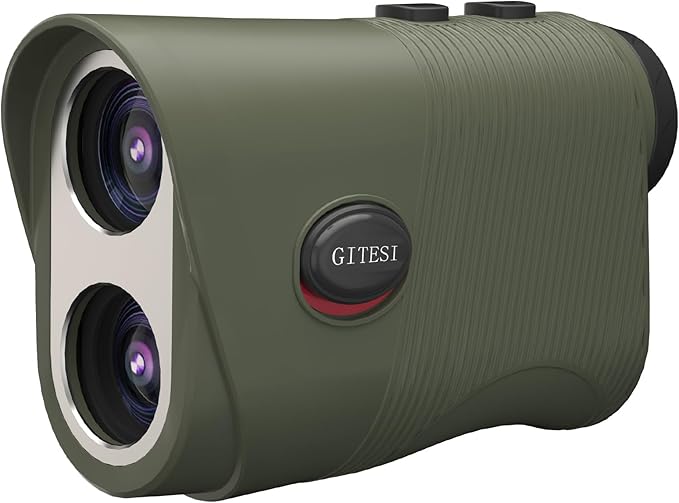 Golf Rangefinder with Slope, 1200 Yards Laser Rangefinder, 7X Magnification, Rechargeable, Flag Pole Locking Vibration, Integrated Magnet, Golf Accessories for Men & Women