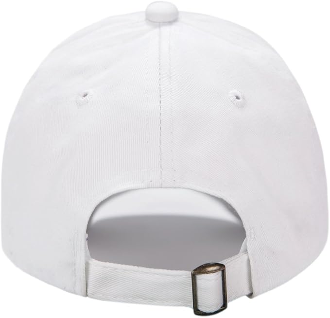 Edoneery Baseball Cap for Kids-Adjustable Washed Cotton Golf Toddler Hat for Boys & Girls