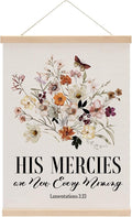 Christian Decor Floral Poster Hanger, Jesus Religious Wall Decor, Christian by Unknown