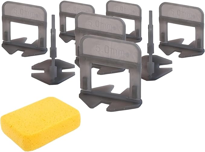 Tile Leveling System – 2000 Tile Spacers – Compatible by EMAISTORE