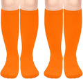 Sarfel Kids Soccer Socks Toddler Soccer Socks Girls Boys Soccer Socks Kids Tube Socks with Stripes Toddler Knee High Socks