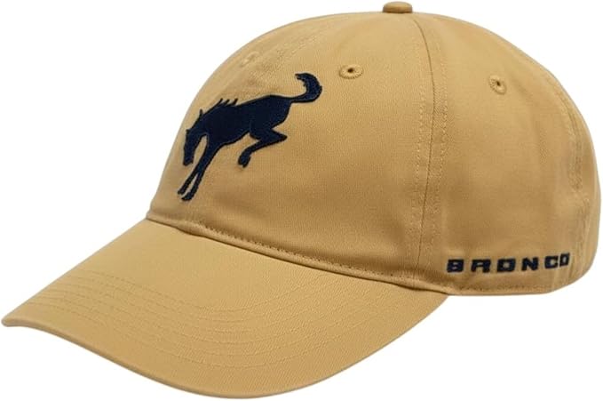 Ford Bronco Hat – Officially Licensed Adjustable Baseball Cap with Embroidered Logo – 5 Colors by Ford Motor Company