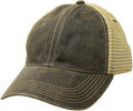 Vintage Distressed Baseball Cap – Unstructured Fit Adjustable Snapback Hat for Men & Women