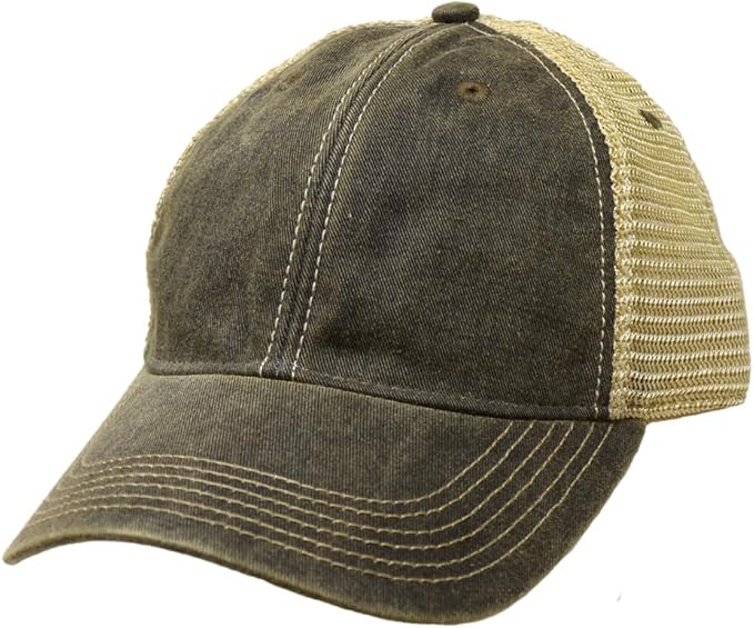 Vintage Distressed Baseball Cap – Unstructured Fit Adjustable Snapback Hat for Men & Women