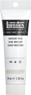 Liquitex Professional Heavy Body Acrylic Paint, 2-oz Tube, Iridescent White by Liquitex