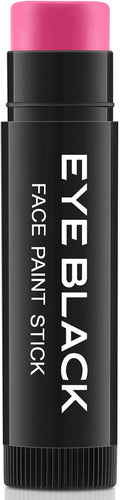Baseball Eye Black, Anti-Glare Under Eye Grease Stick for Baseball Softball Soccer Lacrosse Hockey Athletes Sports Training, Sports Eye Black Stick (Hot Pink)