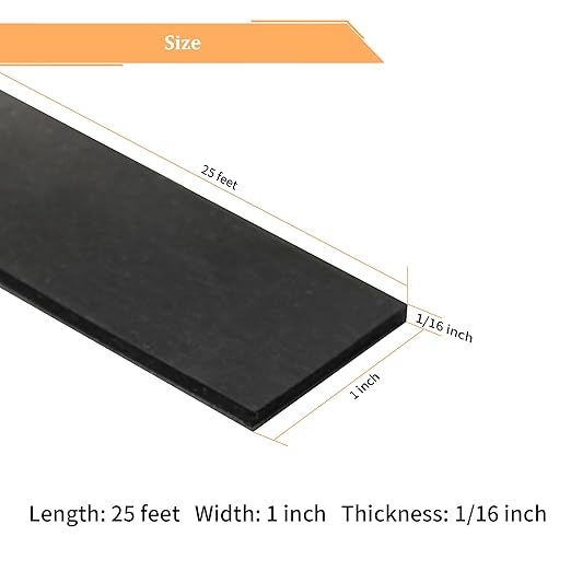 DOBTIM Solid Neoprene Rubber Strips - Image 4