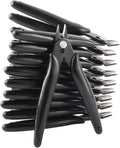 YaeCCC 10 Pack Wire Cutters Black Diagonal Cutting Pliers by YaeCCC