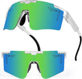 2-Sizes Kids Youth Baseball Sunglasses Men Women Vipers Sunglasses Softball Boys Girl True Polarization &UV Protection