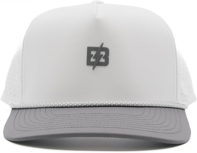 BRIMZ Outdoor Performance Hat - Water & Sweat Resistant Hats - Breathable & Moisture-Wicking Snapback