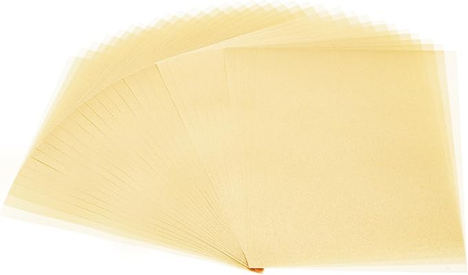 PATIKIL 30 Sheets Vellum Paper 8.5x11inches, Printable Translucent Paper 100GSM by PATIKIL