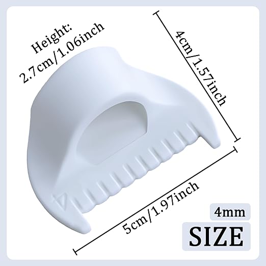 1 PCS 4mm Edge Lock Seam Guide, Mini Sewing Finger Ruler - Image 2