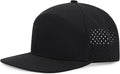 Quick Dry Baseball Cap Flat Brim Snapback Hat Sun and Rain Protection Golf Hat for Men Women