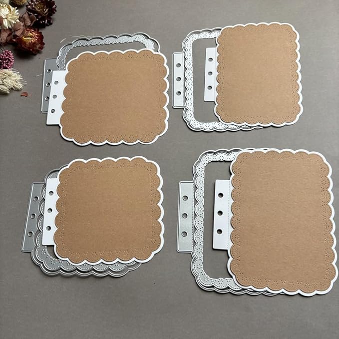 Rectangular Loose-Leaf Lace Die Cuts - Image 8