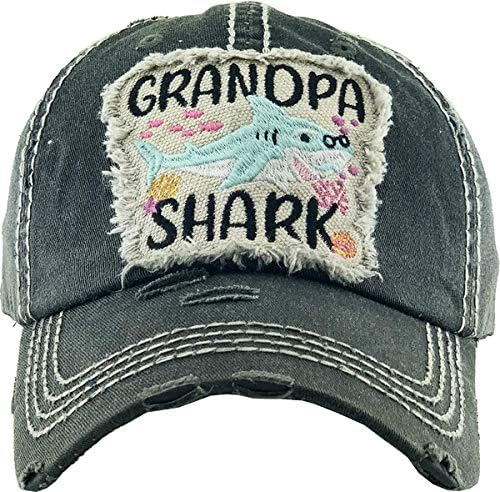 Funky Junque Distressed Vintage Baseball Cap - Embroidered Patch Women's Hat - Holiday, Lifestyle & Patriotic Designs