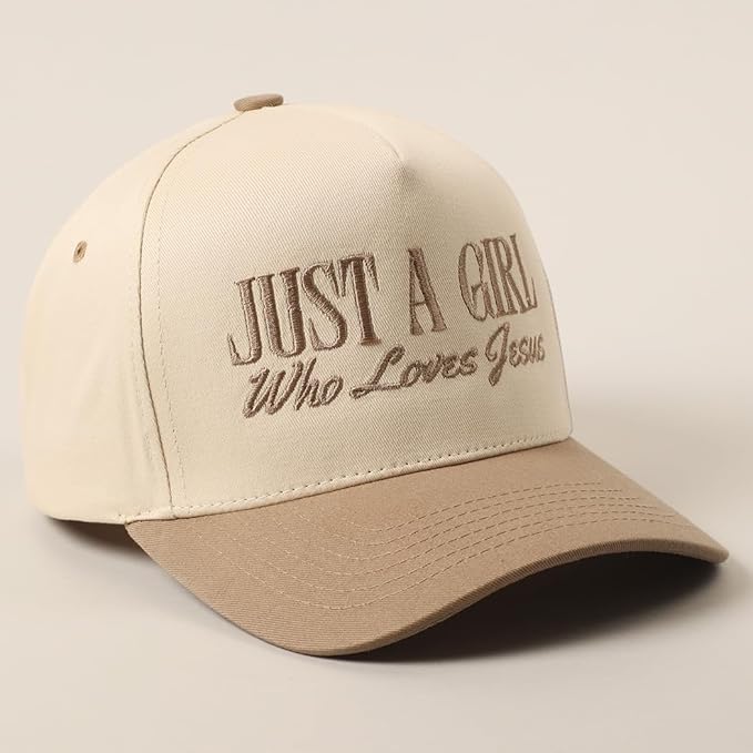 MIRMARU Two-Tone Vintage Canvas Trucker Hats for Men & Women, Adjustable Size Baseball Caps with Trendy Embroidered Design