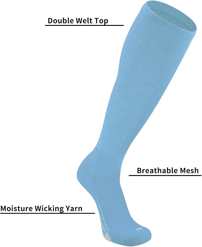 Youth Elite Baseball/Softball Socks & Belt Combo (3 Pairs of Socks with 1 Belt)