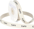 Cafe Print Ribbon by Kryvusribbon