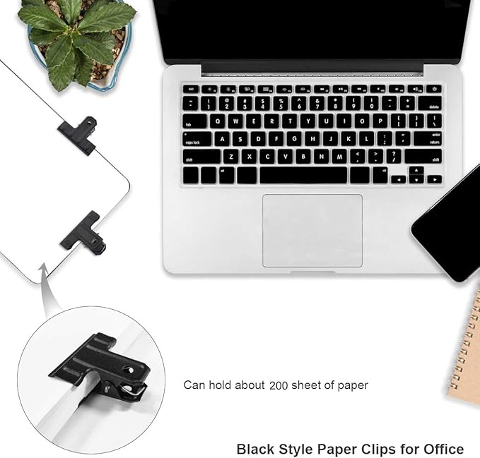Coideal Large Metal Bull Clips Black - Image 3