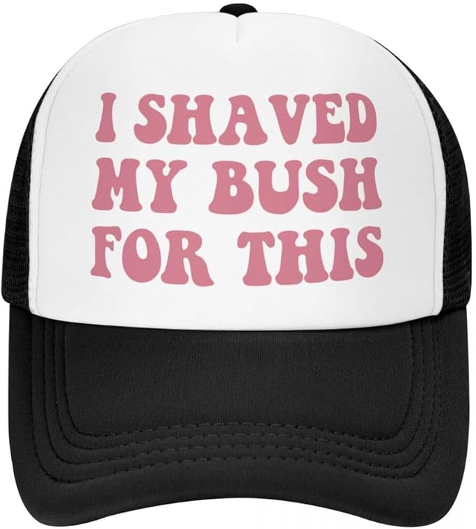 Funny Trucker Hat for Women Hot Pink Funny Gag Trucker Hats for Men Girls Trip