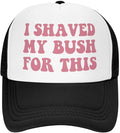 Funny Trucker Hat for Women Hot Pink Funny Gag Trucker Hats for Men Girls Trip
