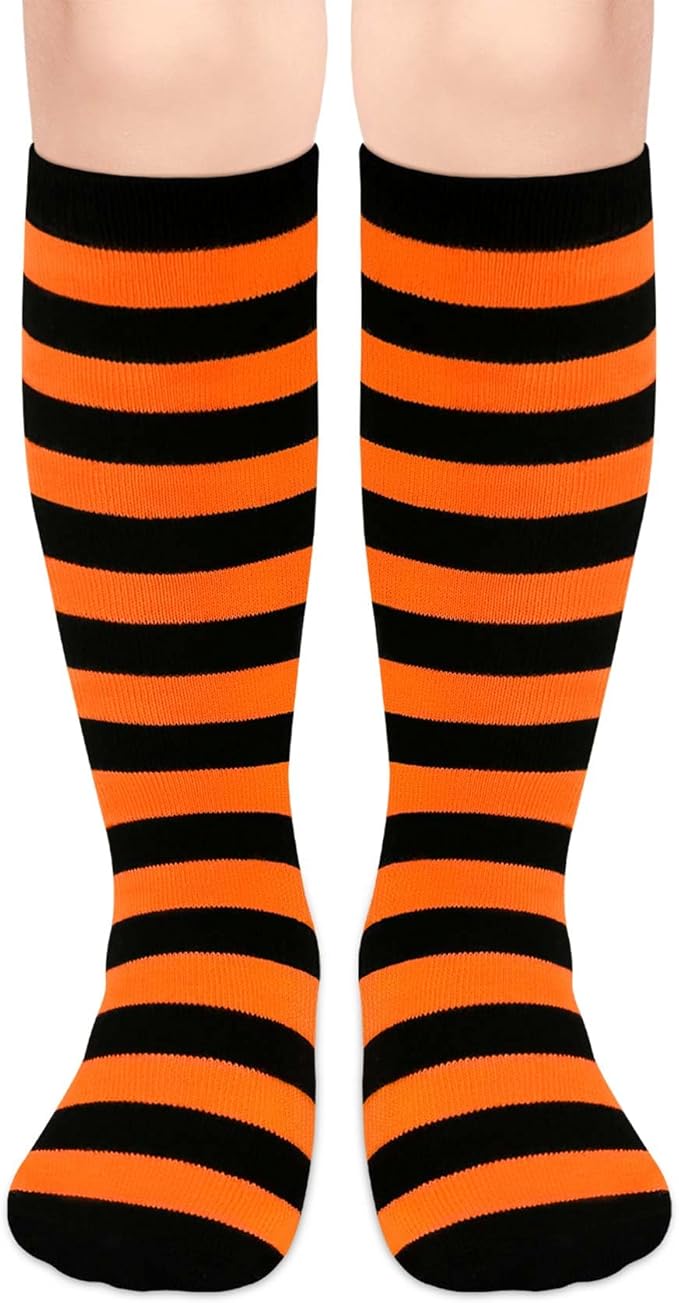 Olreco 1 Pack Toddler Kids Youth Soccer Socks Girls Boys Baseball Socks Youth Knee High Softball Football Accessories Cotton