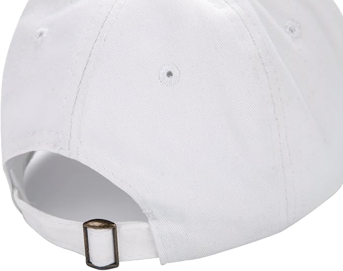 Edoneery Baseball Cap for Kids-Adjustable Washed Cotton Golf Toddler Hat for Boys & Girls