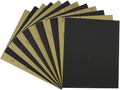 Sandpaper Sheets 9 x 11 Inch, Silicon Carbide Abrasive Wet Dry Sand Paper by MAXMAN