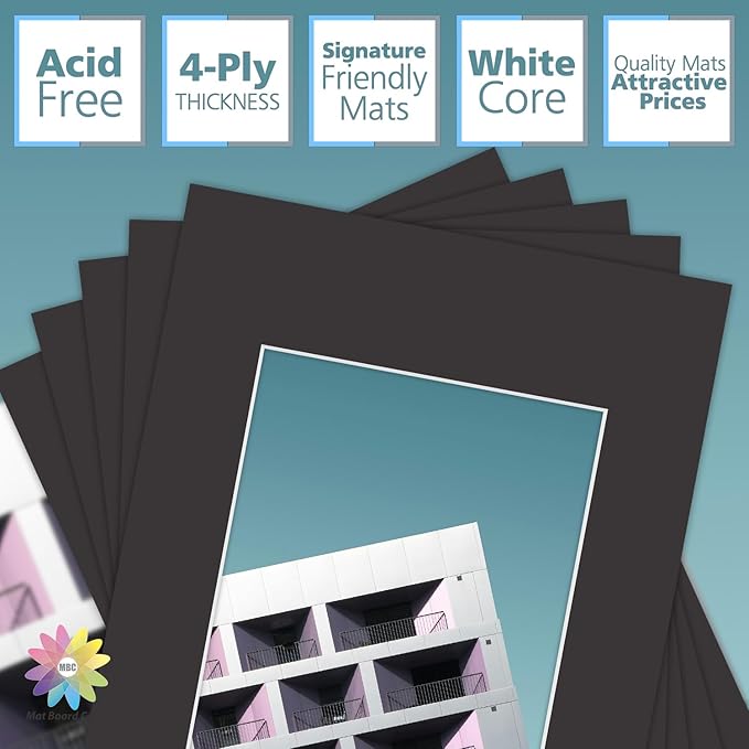 MBC Mat Board Center, 5 Pack 12x16 - Image 2