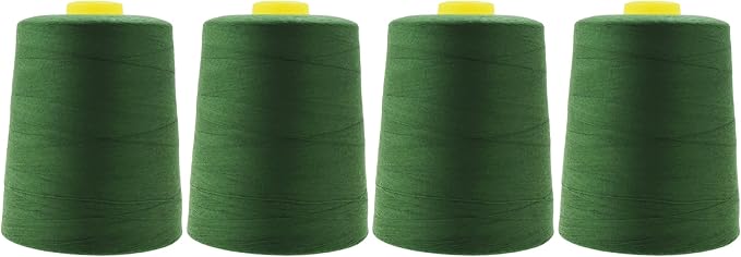 Mandala Crafts 4 Pack of Serger Threads Cones Spools by MandalaCrafts