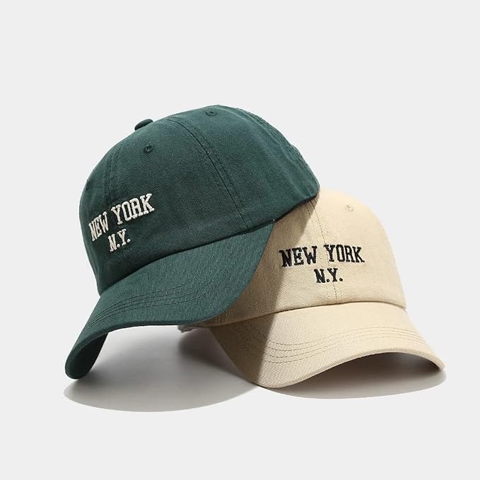 6Pack Unisex Vintage Washed Cotton Baseball Cap Soft Unconstructed Plain Blank Adjustable Size Dad Hat
