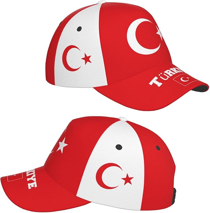 National Flags Baseball Cap for Men Women, Fashion Adjustable Sun Protection Visor Caps Trucker Hat Patriotic Caps