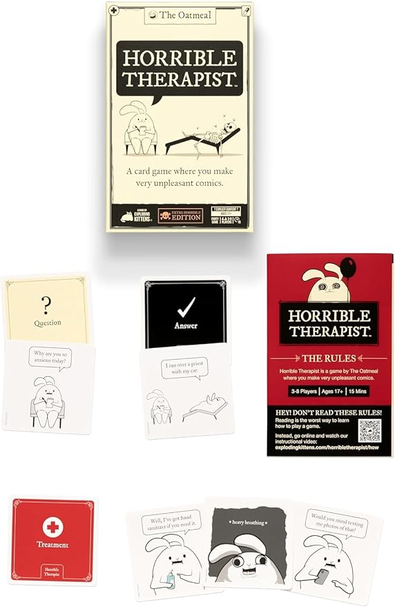 Horrible Therapist: Extra Horrible Edition by Exploding Kittens - Image 5