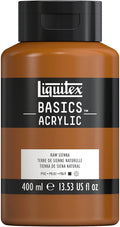 Liquitex BASICS Acrylic Paint, 400ml Bottle, Raw Sienna by Liquitex