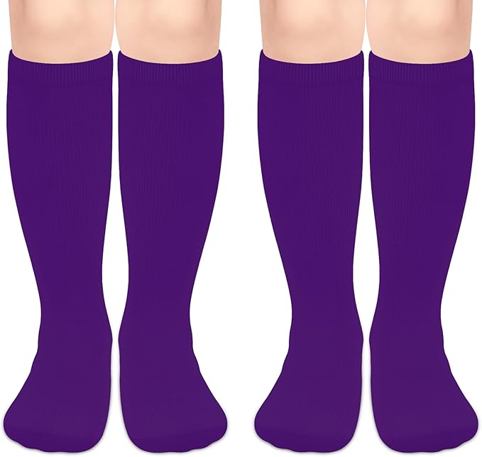 qikqik Toddler Soccer Socks Kids Soccer Socks Boys Baseball Sock Youth Football Sock Girls Softball Accessories Team Sports
