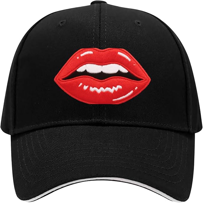 Embroidered Baseball Cap for Men Women, Breathable Cotton Adjustable Hat, Various Patterns for Casual Daily Outfits