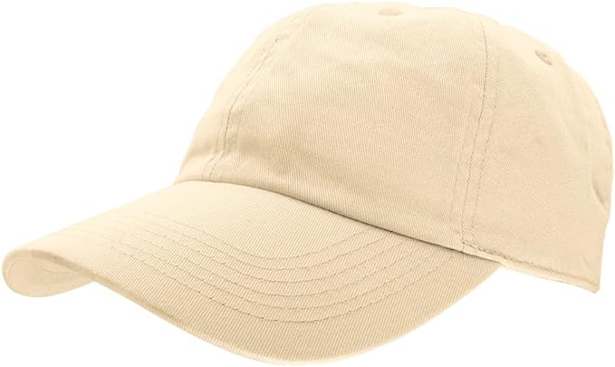 Gelante Baseball Cap Dad Hat 100% Cotton Polo Style Plain Blank Adjustable Size.