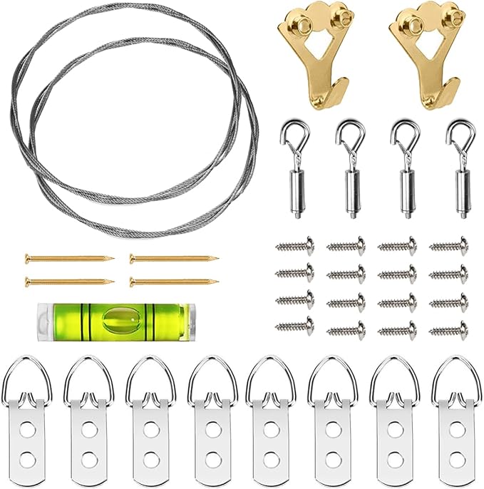 SDTC Tech Adjustable Picture Hanging Wire Kit 2m x 1.5mm Stainless Steel Wire - Image 7