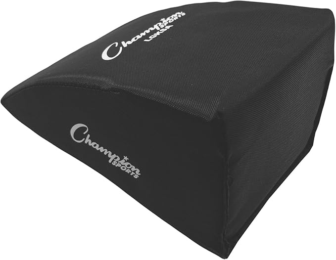 Champion Sports Catcher’s Knee Supports – Durable, Ergonomic Catchers Equipment for Comfort & Knee Protection – 2 Sizes - for Players Under 5”7 and Players Over 5'8"