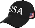 USA Flag Baseball Cap American Patriotic Trucker Hat Father Dad Mother Mom Adjustable Sportswear Hat for Men Women Adults