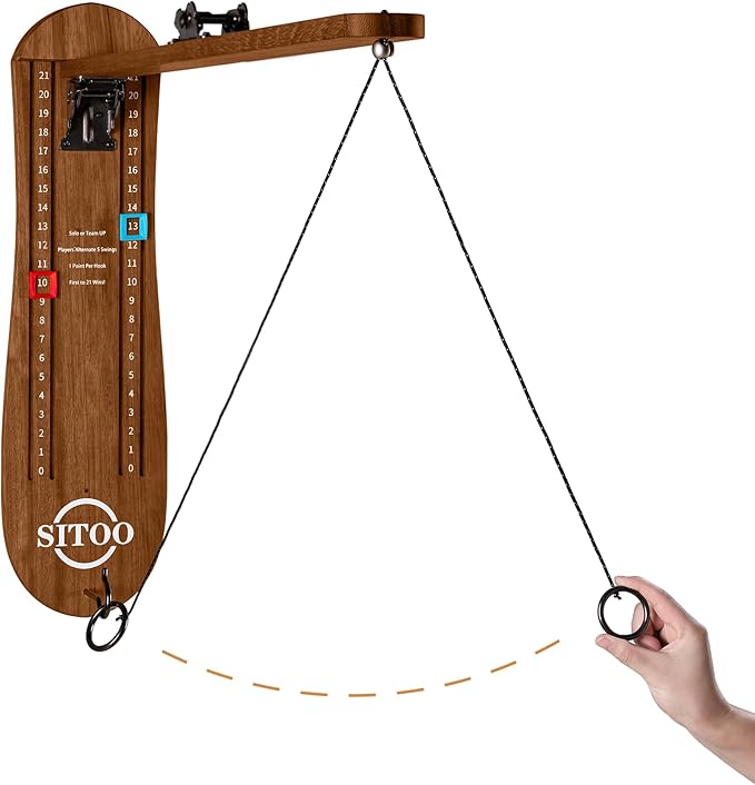 Ring Toss Game for Adults, Outdoors Games, Hook and Ring Game - Image 6