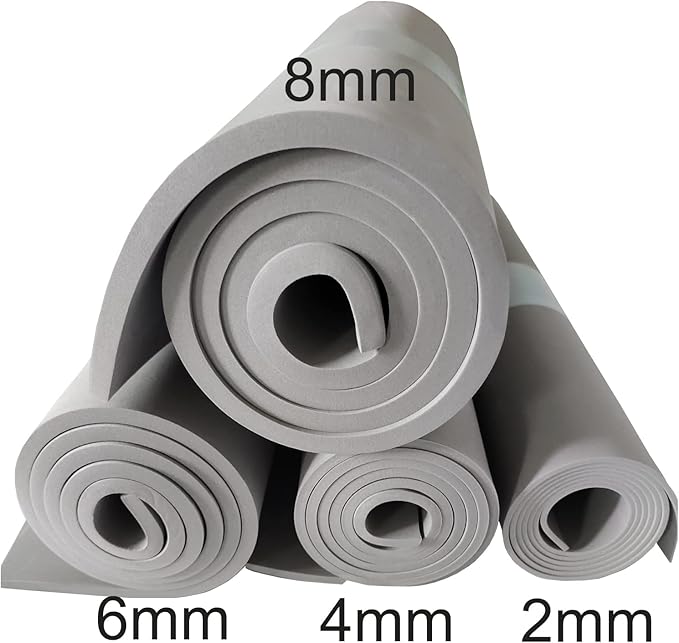 Grey EVA Foam Cosplay, 1 Piece of 2mm Craft Foam, Cosplay Foam - Image 3