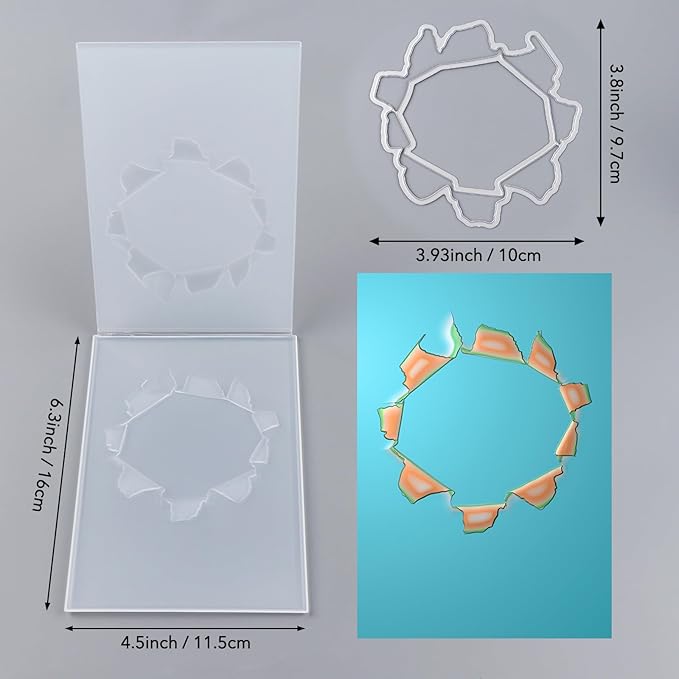 BAOFALI3D Embossing Folder and Metal Die Set - Image 2