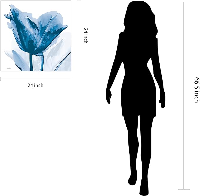 Empire Art Direct Frameless Free Floating Tempered Glass Panel Graphic Wall Art - Image 8