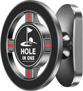 All-Metal Magnetic Golf Cart Phone Holder for iPhone/Samsung/Google, Tool-Free Golf Accessories, Golf Gifts for Men Golfers Dad Husband, Golf Cart Accessories for EZGO/Club Car/Yamaha Golf Cart
